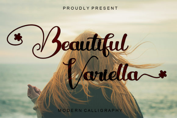 Beautiful Variella Font for Handmade Creations