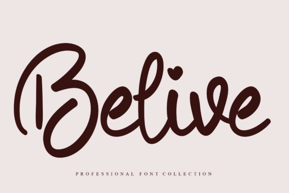 Belive: A Handwritten Font That Elevates Your Brand