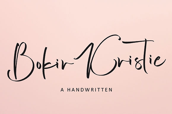 Bokir Kristie: A Magical Script Font for Branding