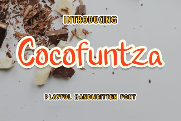 Cocofuntza: A Handwritten Font for Authentic Editorial Design