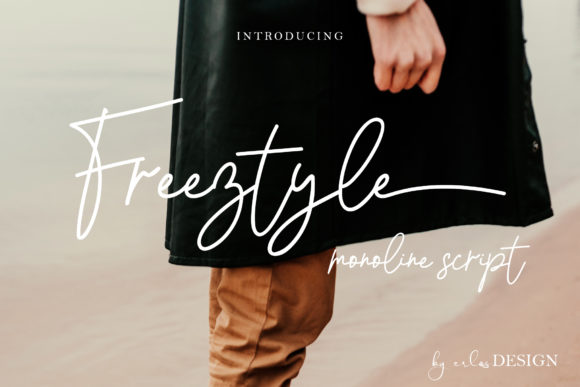 Freeztyle: A Versatile Handwritten Font for Editorial Design