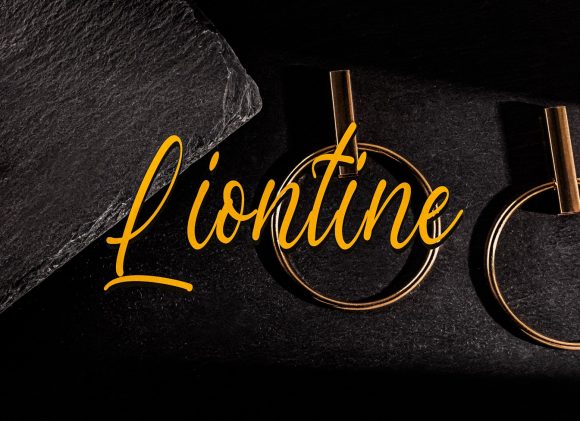 Liontine: A Handwritten Font for Modern Editorial Design