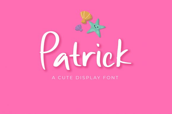 Patrick: A Handwritten Font for Editorial Design