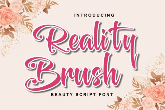 Reality Brush Font for Professional Branding