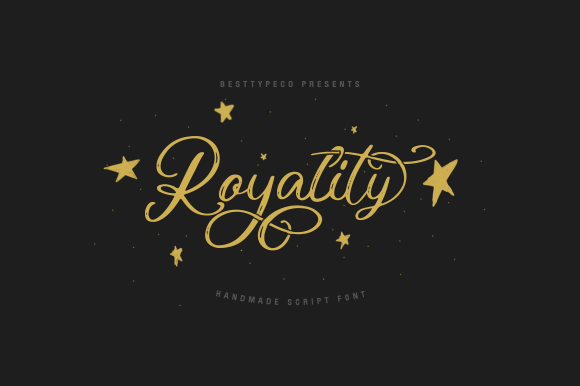 Royality Font for Campaign Design