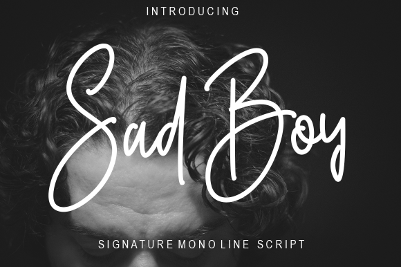Sad Boy Font for Modern Marketing and Design