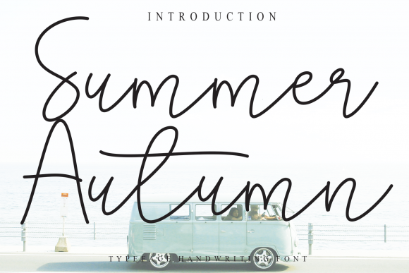 Summer Autumn Font for Web Design