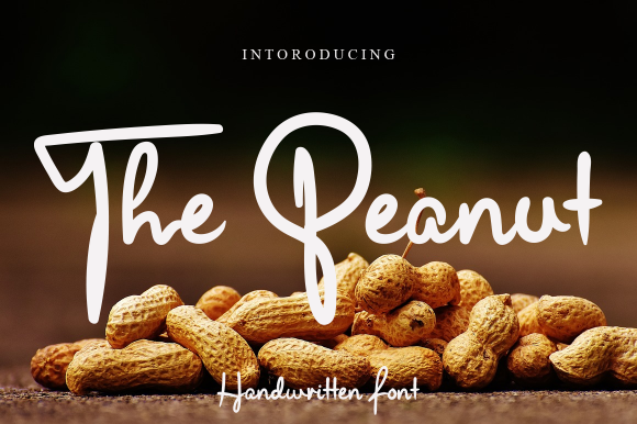 The Peanut: A Handwritten Font That Elevates Handmade Creations