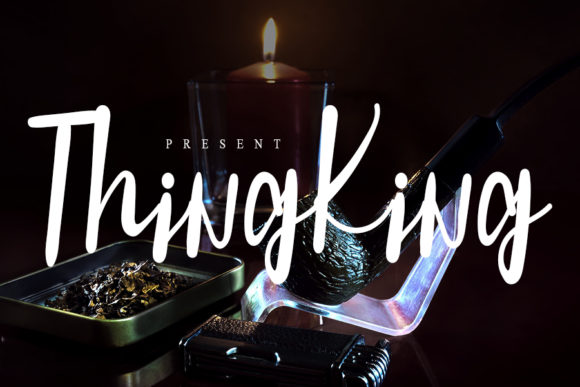 Thing King: A Script Font for Bold Branding